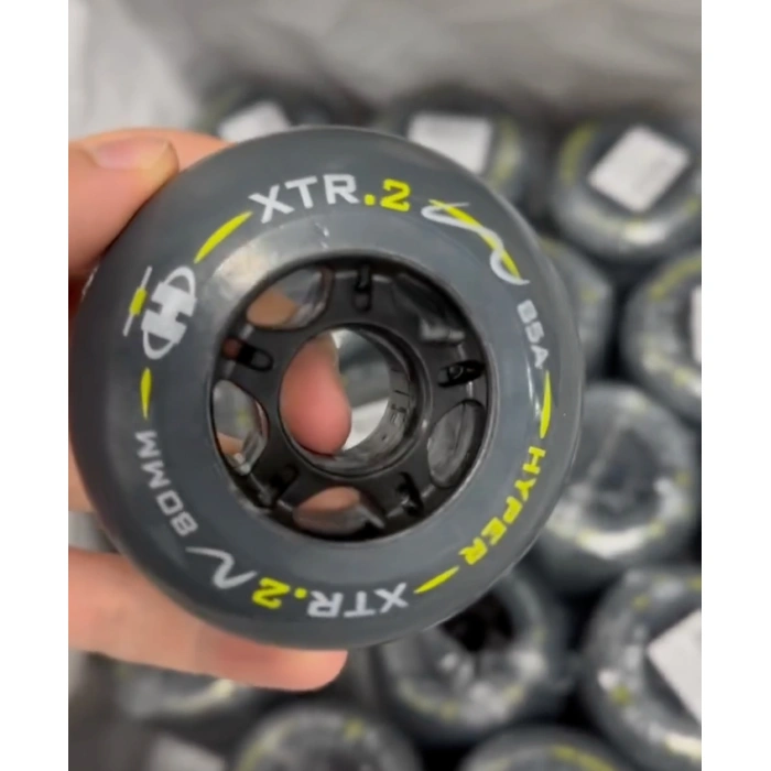 HYPER XTR2 Grey 80mm (8 units) 85A
